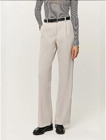 Pantalon de costume à jambe droite