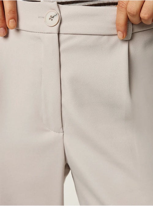 Pantalon de costume à jambe droite - Kiabi