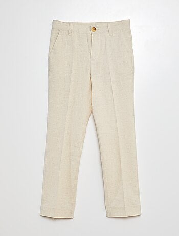 Pantalon de costume ajustable