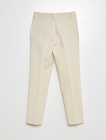 Pantalon de costume ajustable