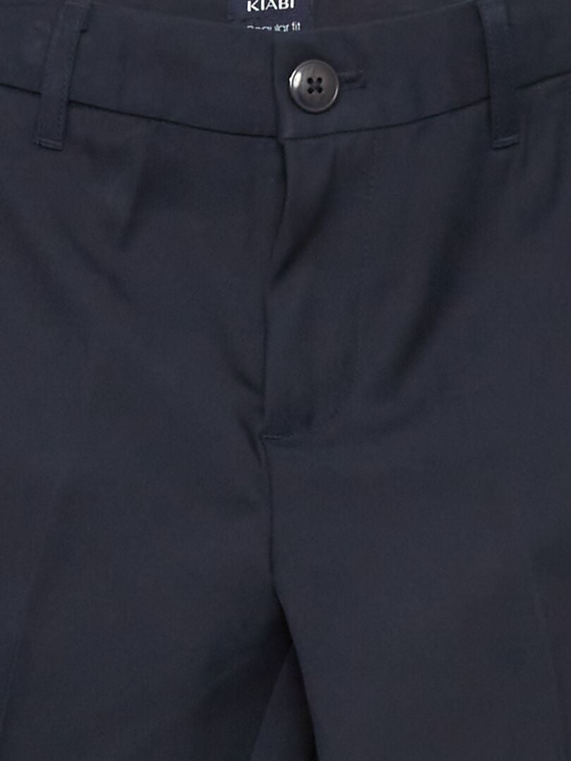 Pantalon de costume bleu marine - Kiabi