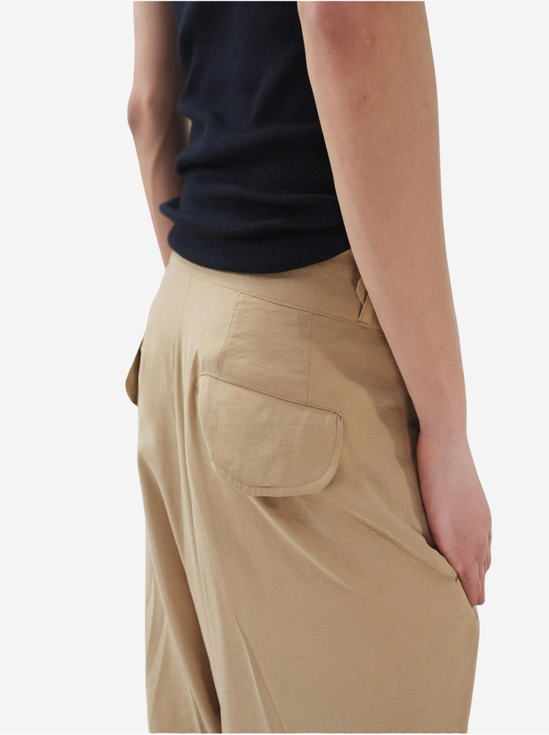 Pantalon de costume giesto Beige argile - Kiabi