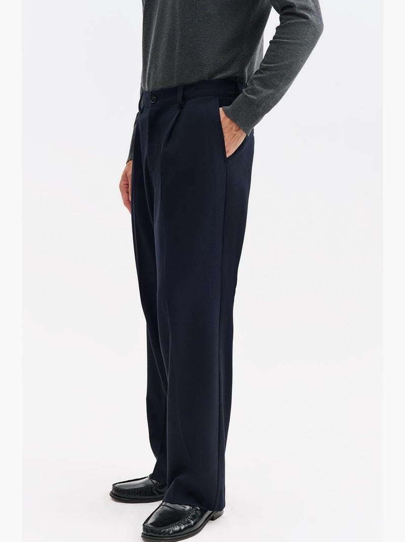 Pantalon de costume giesto Bleu marine - Kiabi