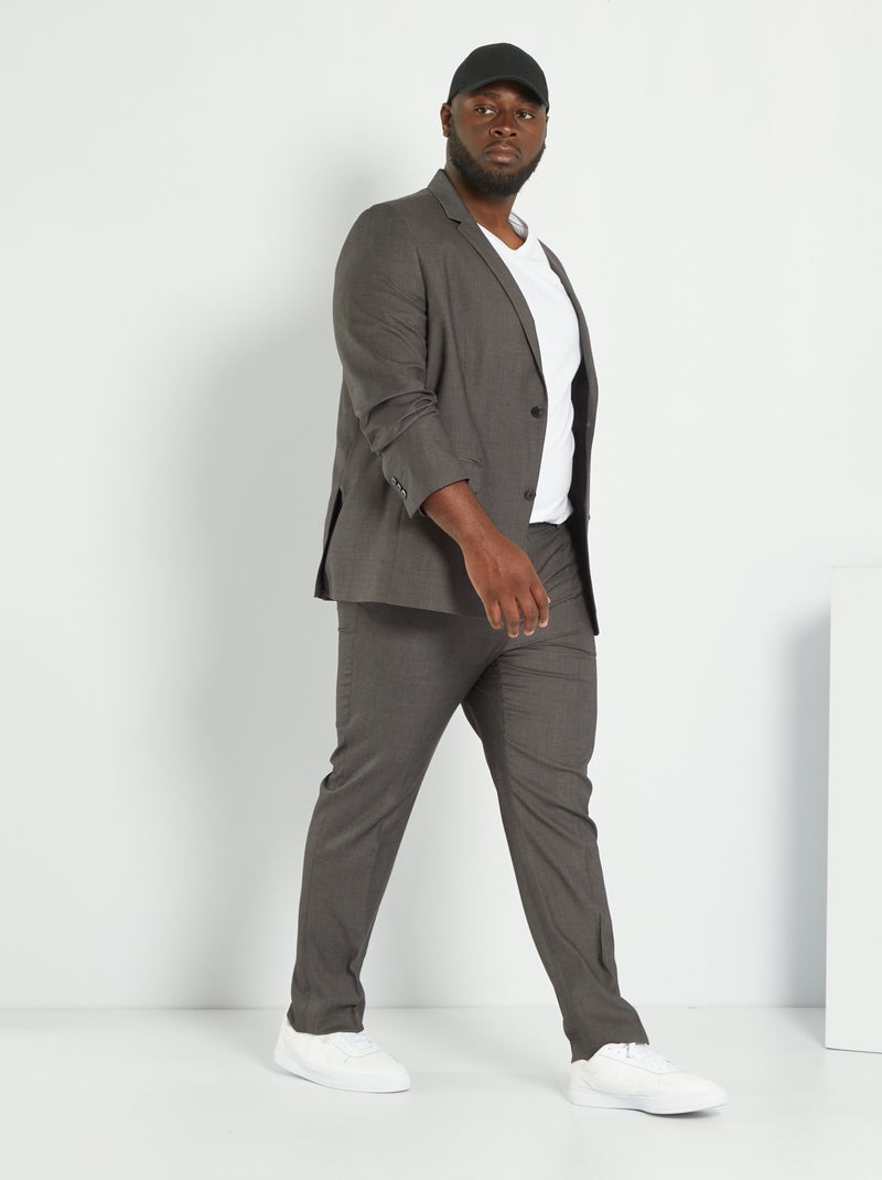 Pantalon de costume gris - Kiabi