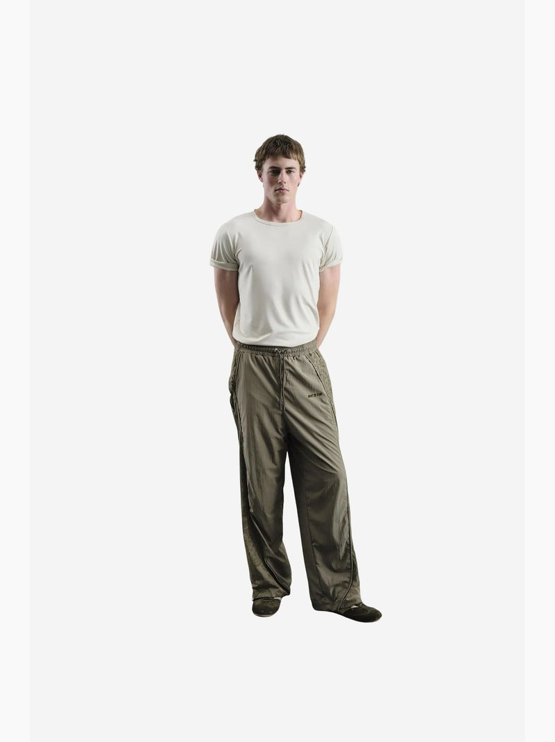 Pantalon de costume homme à jambe large giesto Kaki - Kiabi