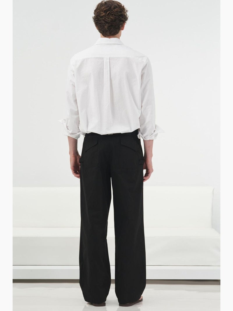 Pantalon de costume homme ajusté giesto Noir - Kiabi