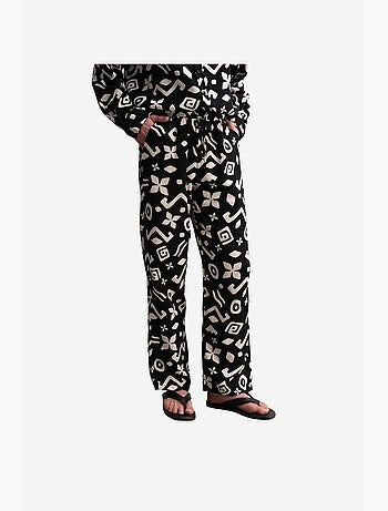 Pantalon de costume homme en coton, coupe droite giesto