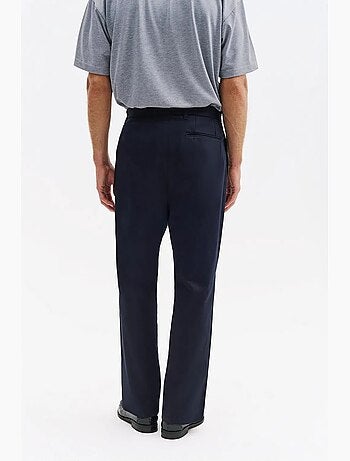 Pantalon de costume homme en coton et lycra giesto