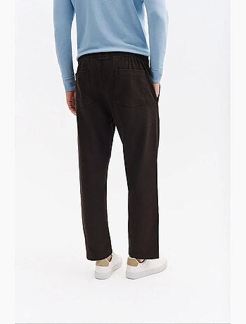 Pantalon de costume homme en coton stretch giesto