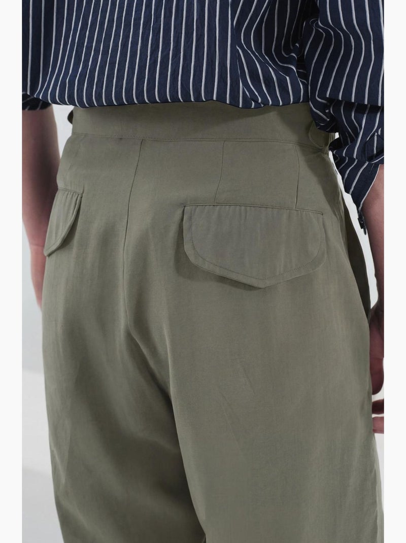 Pantalon de costume homme giesto Kaki - Kiabi