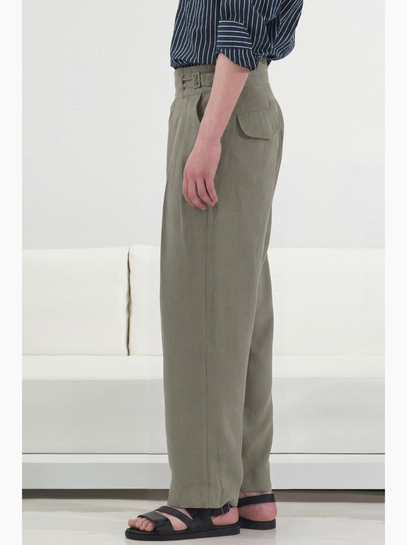 Pantalon de costume homme giesto Kaki - Kiabi