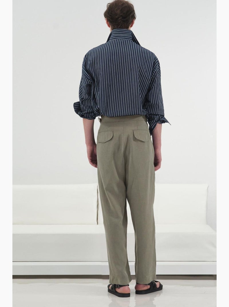 Pantalon de costume homme giesto Kaki - Kiabi