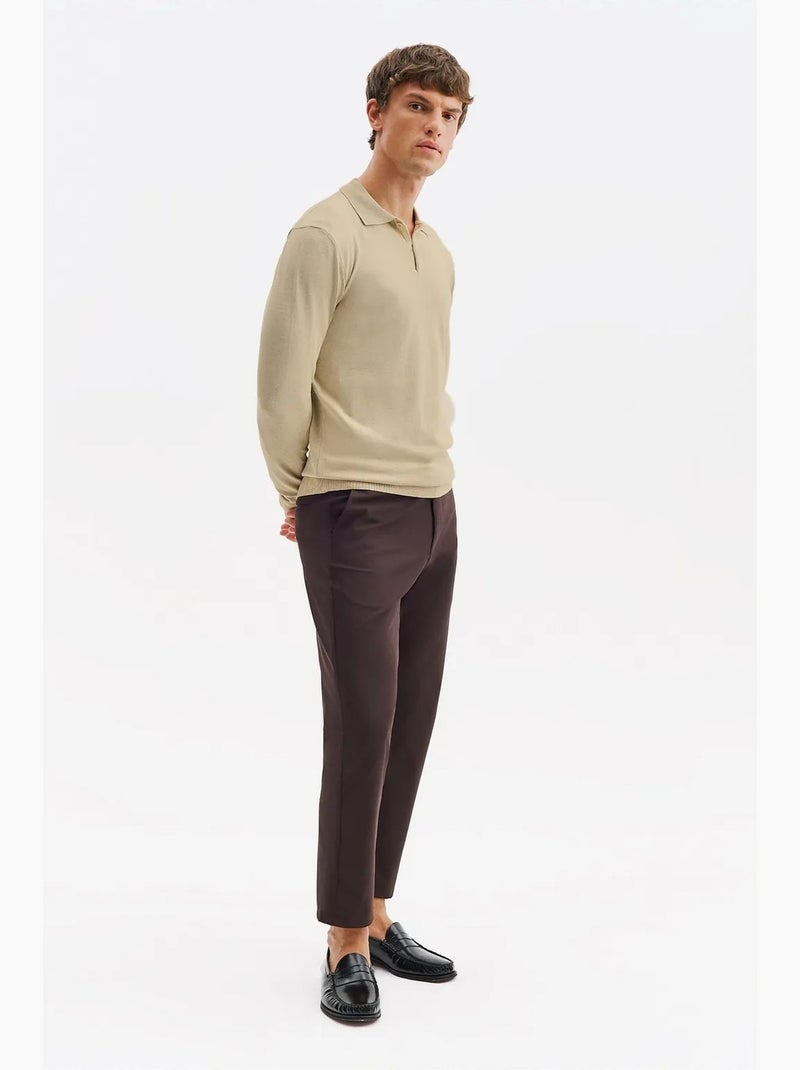 Pantalon de costume homme giesto Marron - Kiabi