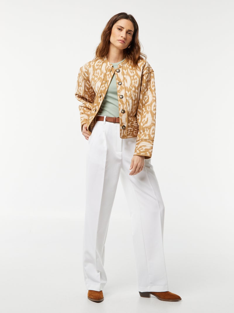 Pantalon de costume large Blanc - Kiabi