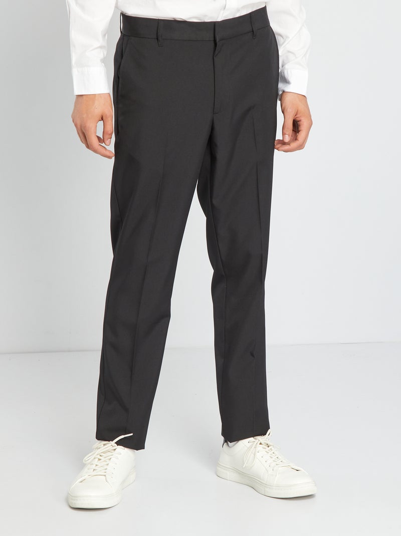 Pantalon de costume Noir - Kiabi
