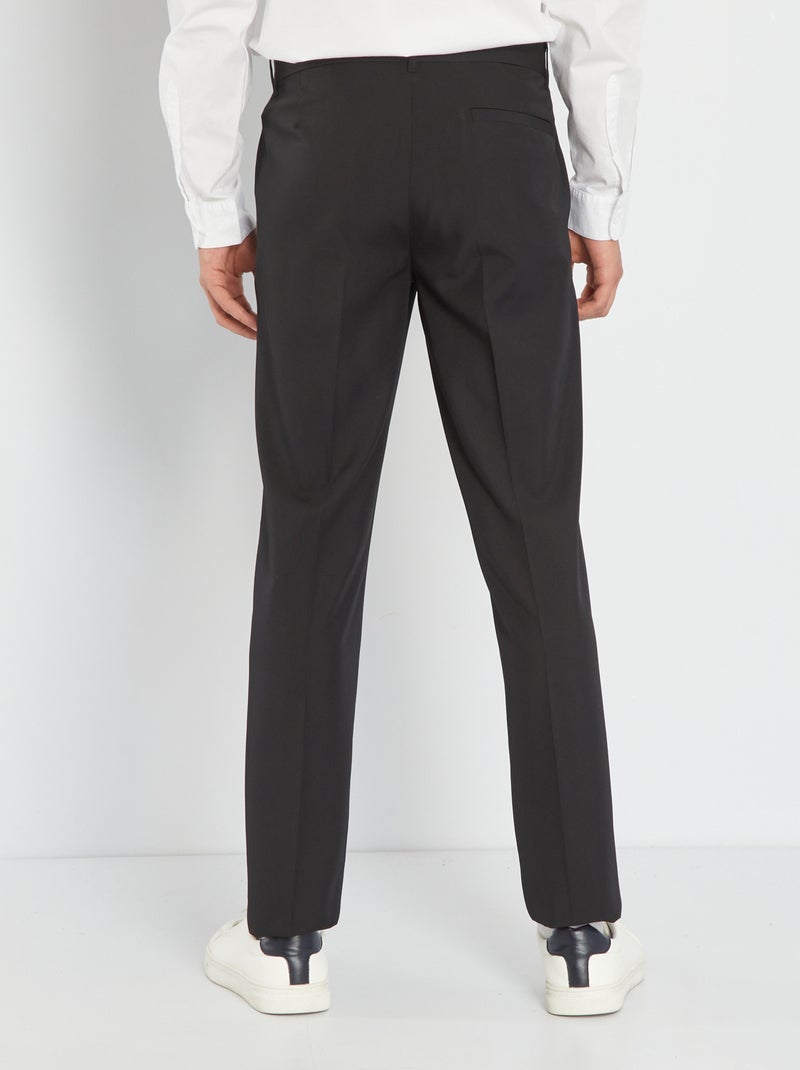 Pantalon de costume Noir - Kiabi