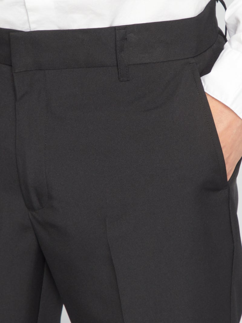 Pantalon de costume Noir - Kiabi