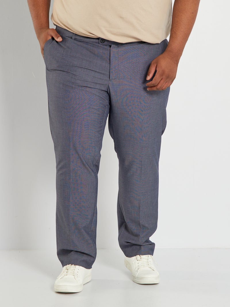 Pantalon de costume regular Bleu marine - Kiabi