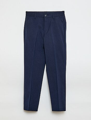 Pantalon de costume regular uni