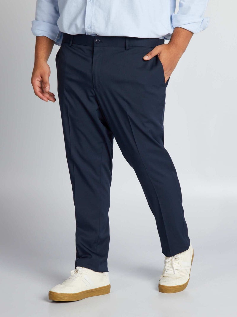 Pantalon de costume slim Bleu - Kiabi