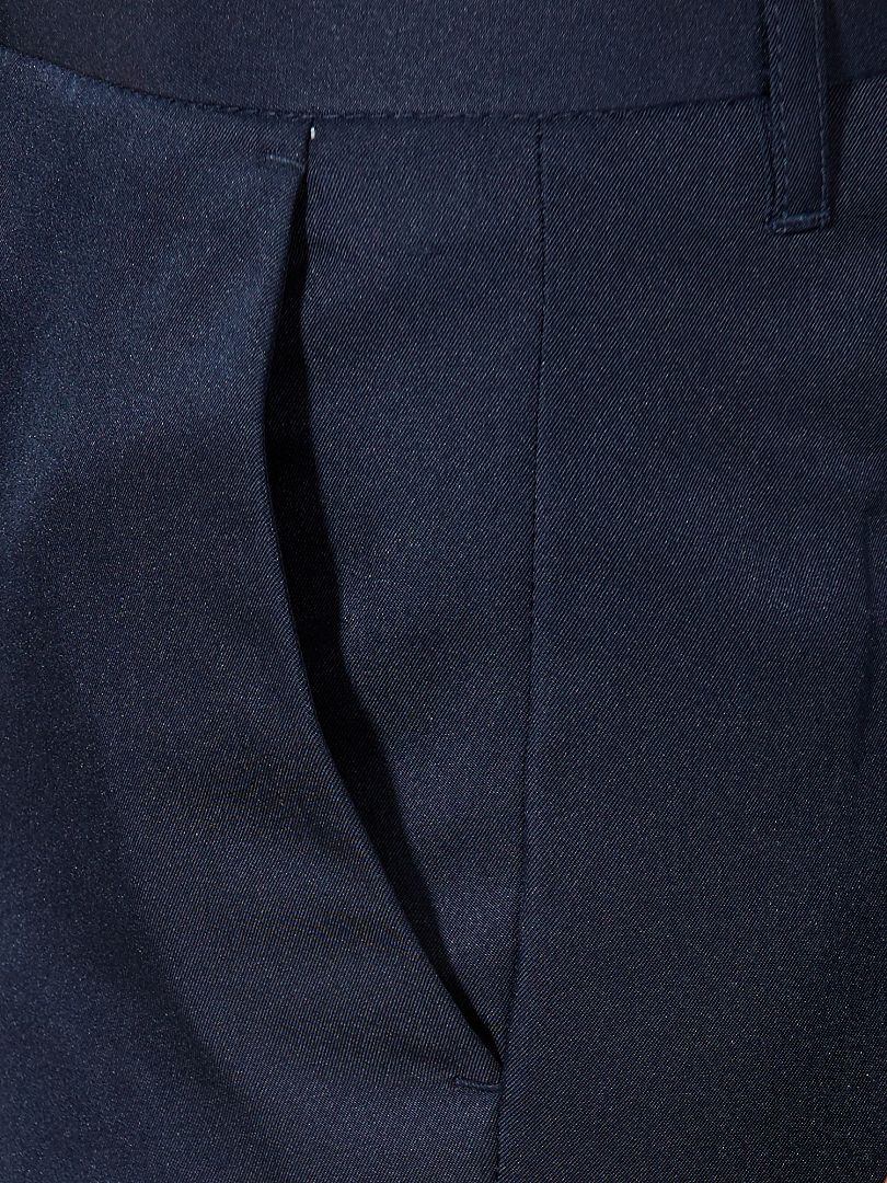Pantalon de costume slim Bleu marine - Kiabi
