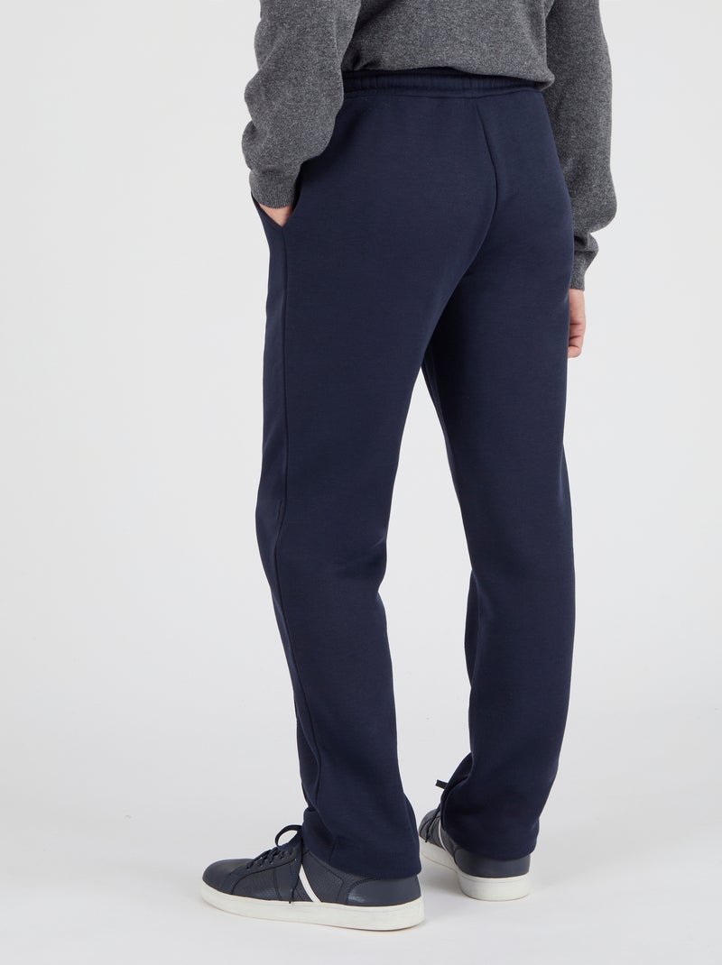 Pantalon de détente en molleton - Damart Bleu marine - Kiabi