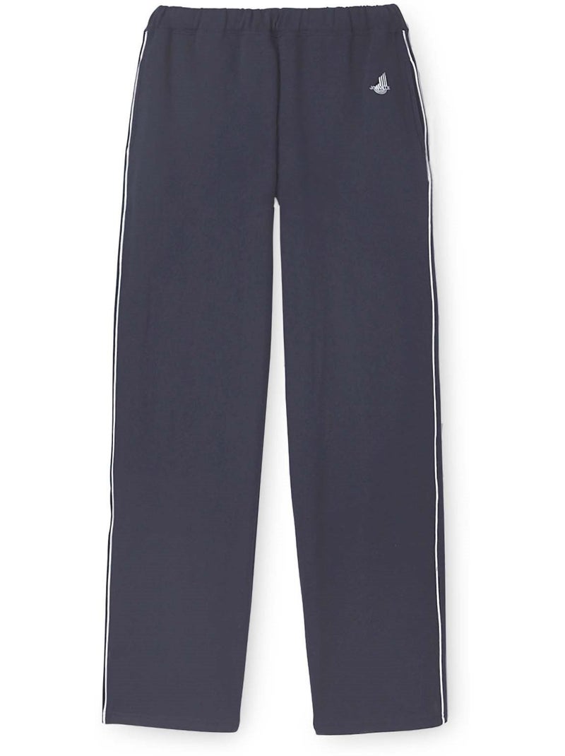 Pantalon de détente en molleton gratté - DAXON Bleu marine - Kiabi