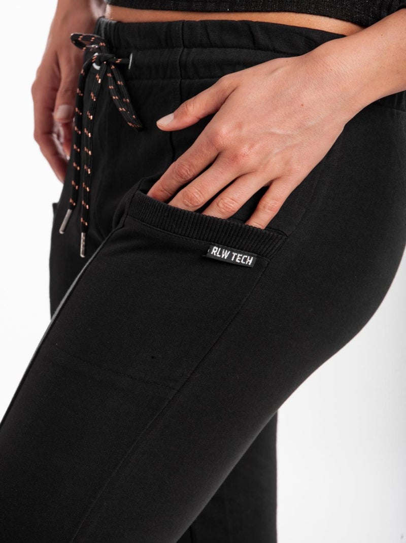 Pantalon de détente LOREN 'Rica Lewis' Bleu marine - Kiabi