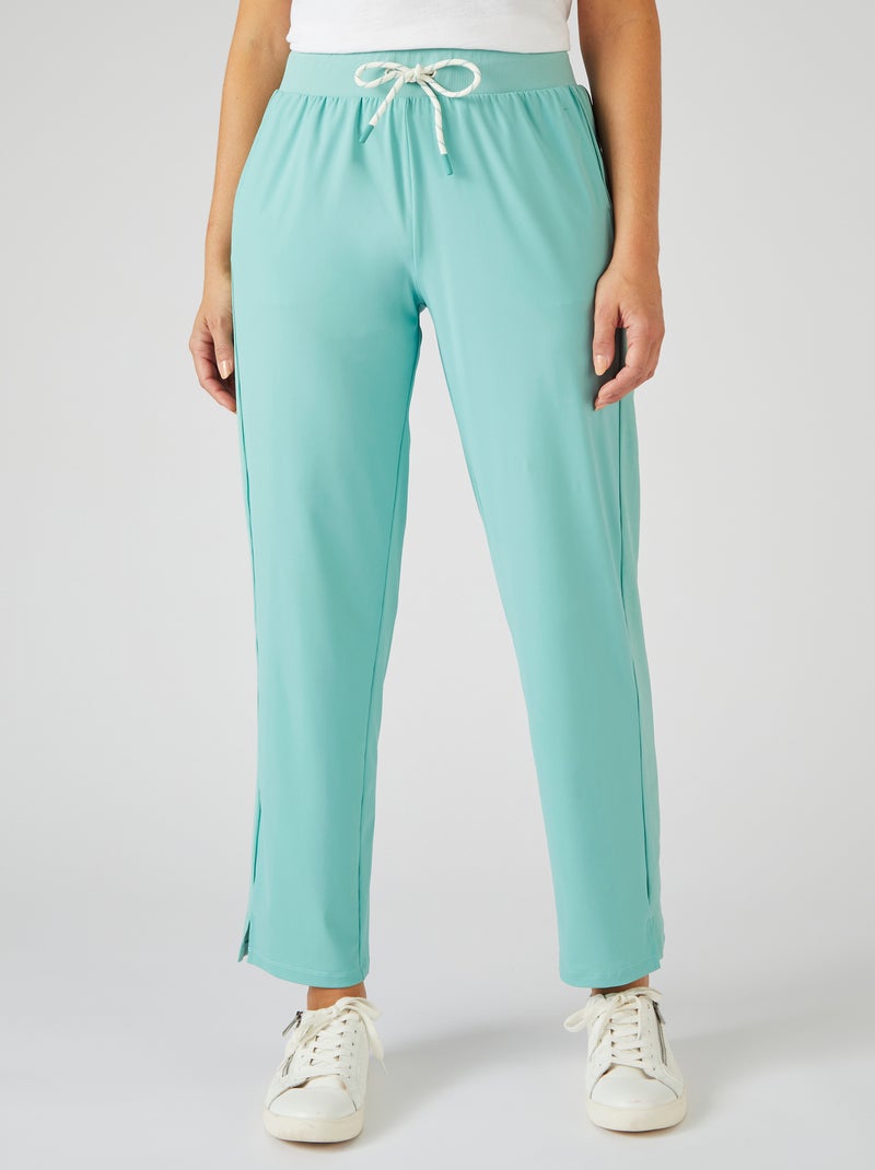 Pantalon de détente maille Climatyl - Happy D. by Damart Vert anis - Kiabi