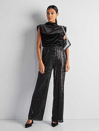 Pantalon de fêtes en sequins