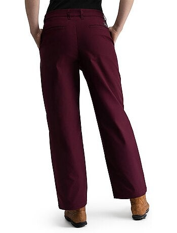 Pantalon de golf coupe droite femme golf femme iron-w cherry