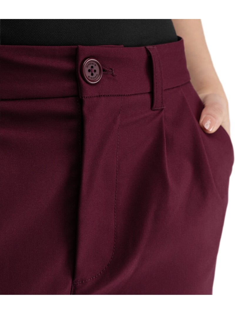 Pantalon de golf coupe droite femme golf femme iron-w cherry Rouge - Kiabi
