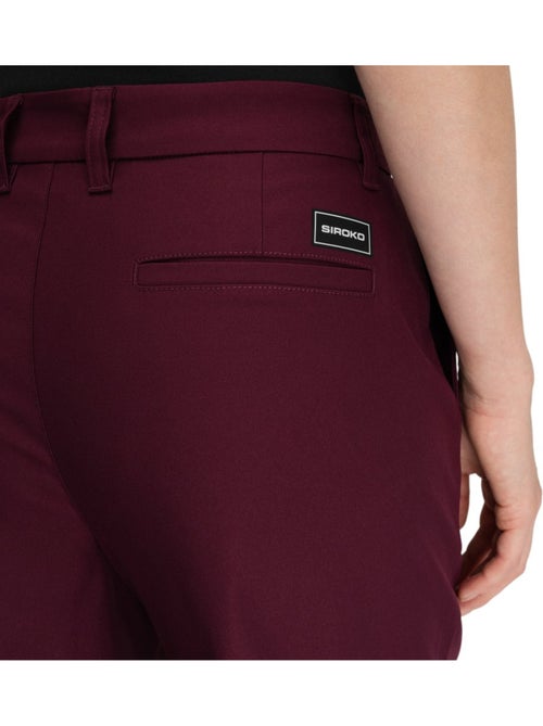 Pantalon de golf coupe droite femme golf femme iron-w cherry - Kiabi