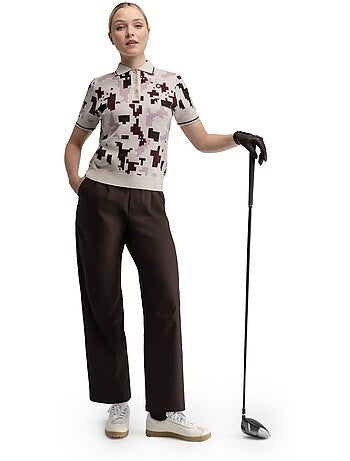 Pantalon de golf coupe droite femme golf femme iron-w dark