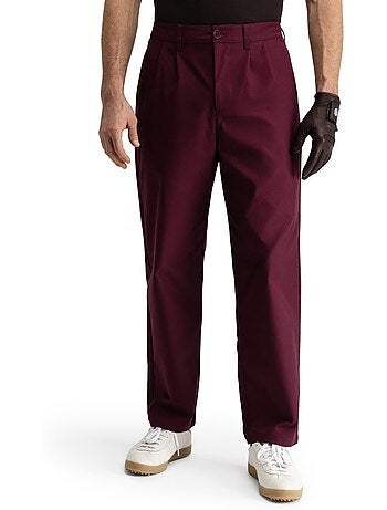 Pantalon de golf coupe droite homme golf homme iron cherry