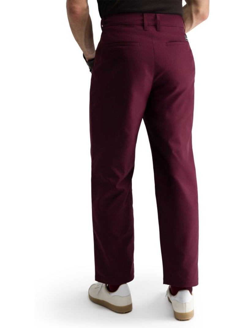 Pantalon de golf coupe droite homme golf homme iron cherry Rouge - Kiabi