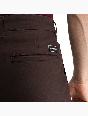 Pantalon de golf coupe droite homme golf homme iron dark