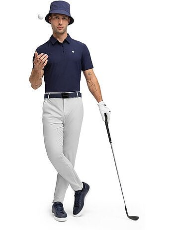 Pantalon de golf coupe jogger homme golf homme olivos gray