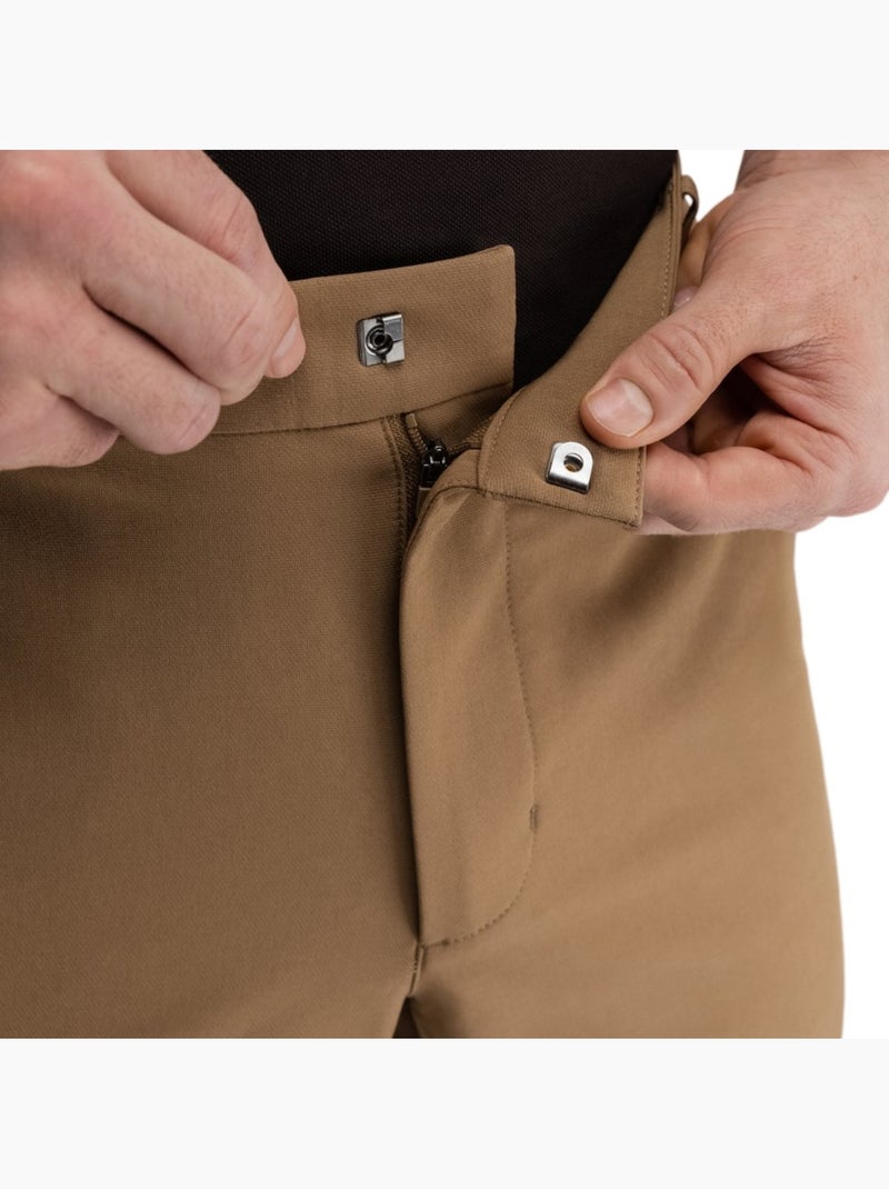 Pantalon de golf hiver homme golf homme driver Marron - Kiabi