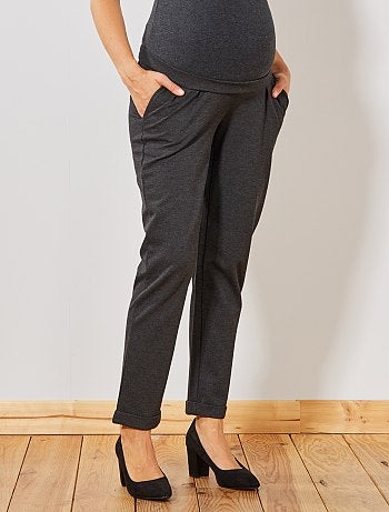 Pantalon de grossesse en maille milano - Kiabi