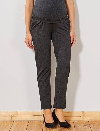 Pantalon de grossesse en maille milano - Kiabi