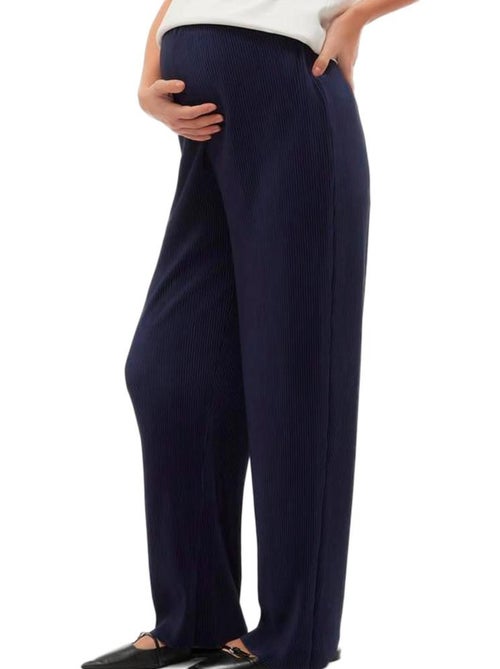 Pantalon de Grossesse Femme MamaliciousPlisse - Kiabi