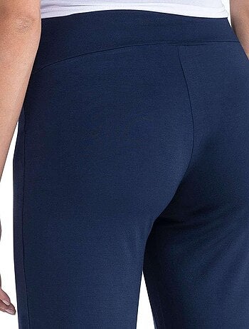 Pantalon de grossesse habillé à jambes larges - Blue