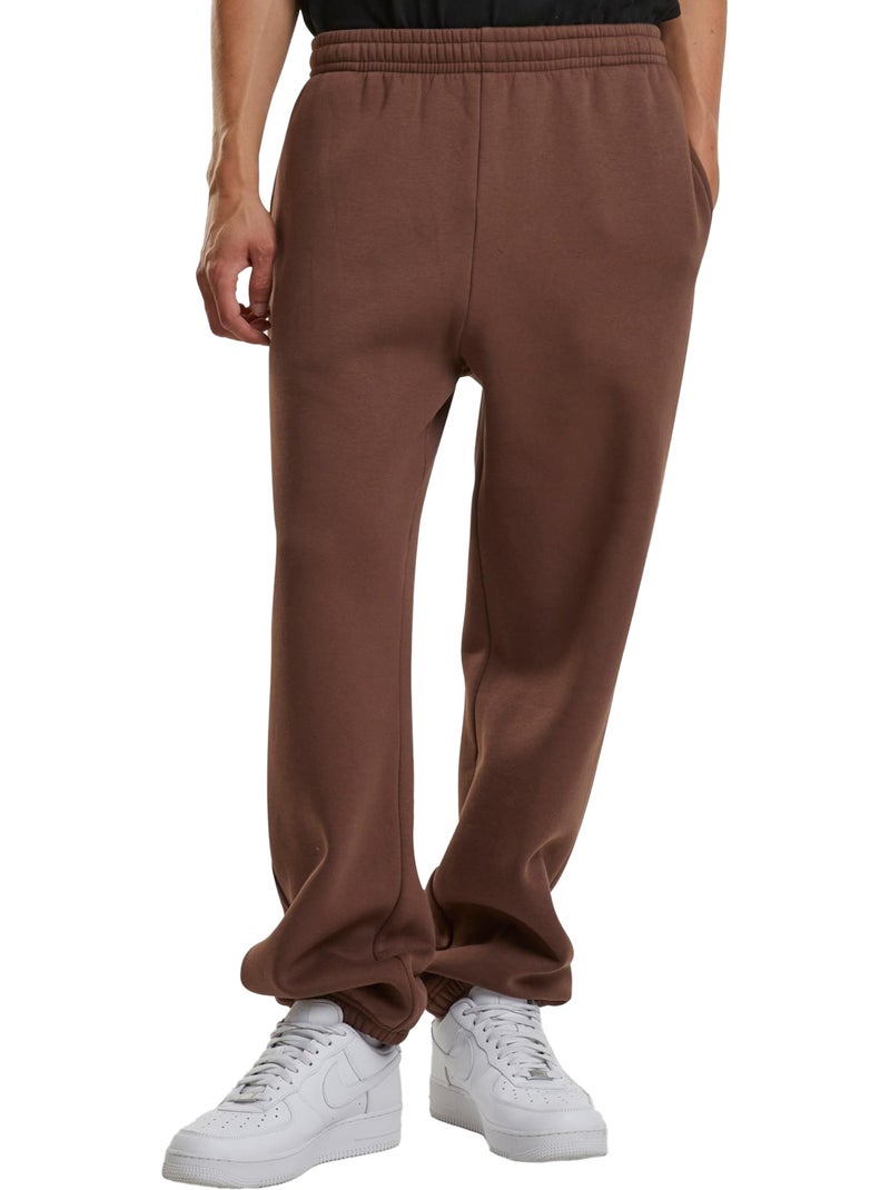 Pantalon de jogging - build your brand Marron foncé - Kiabi