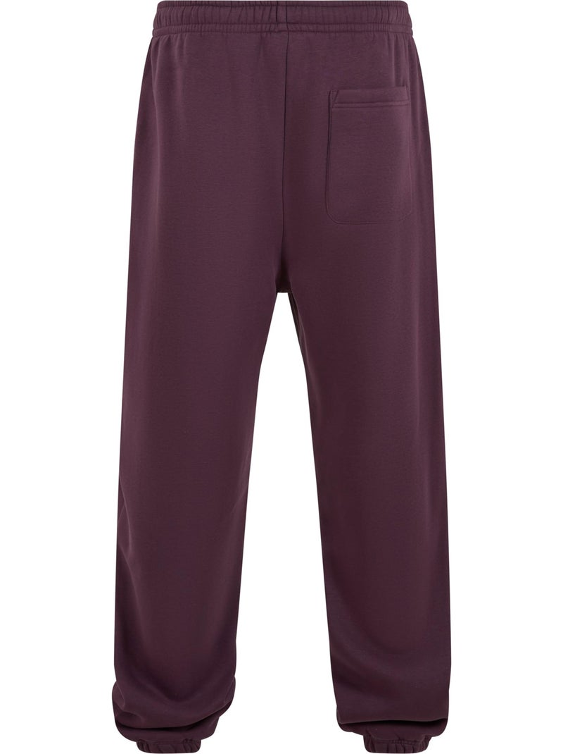 Pantalon de jogging - build your brand Violet prune - Kiabi
