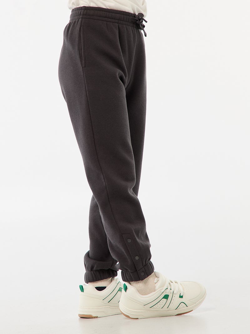 Pantalon de jogging - collection facile à enfiler Noir - Kiabi
