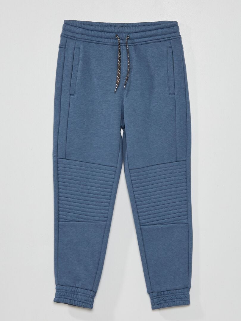 Pantalon de jogging - Coupe + confortable Bleu - Kiabi