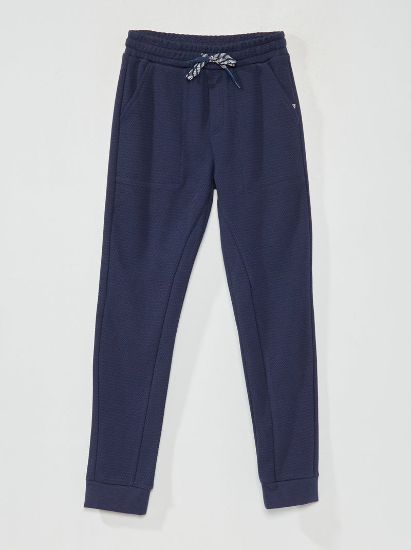 Pantalon de jogging - Coupe + confortable Noir - Kiabi