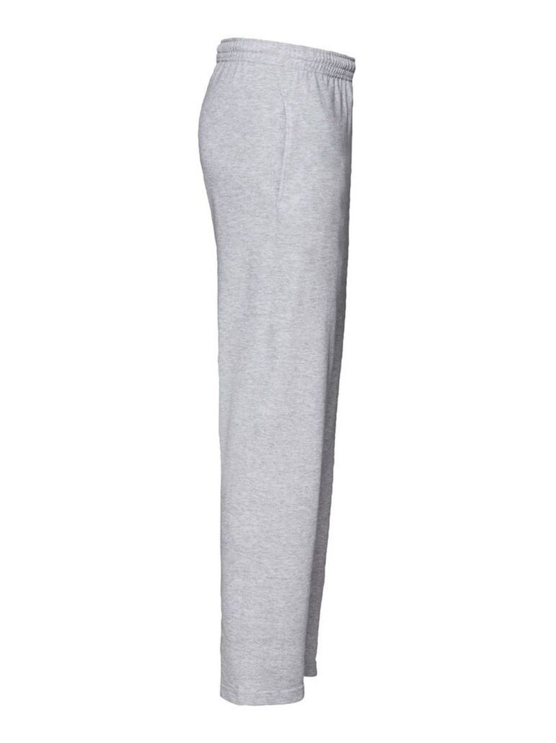 Pantalon de jogging - fruit of the loom Gris chiné - Kiabi