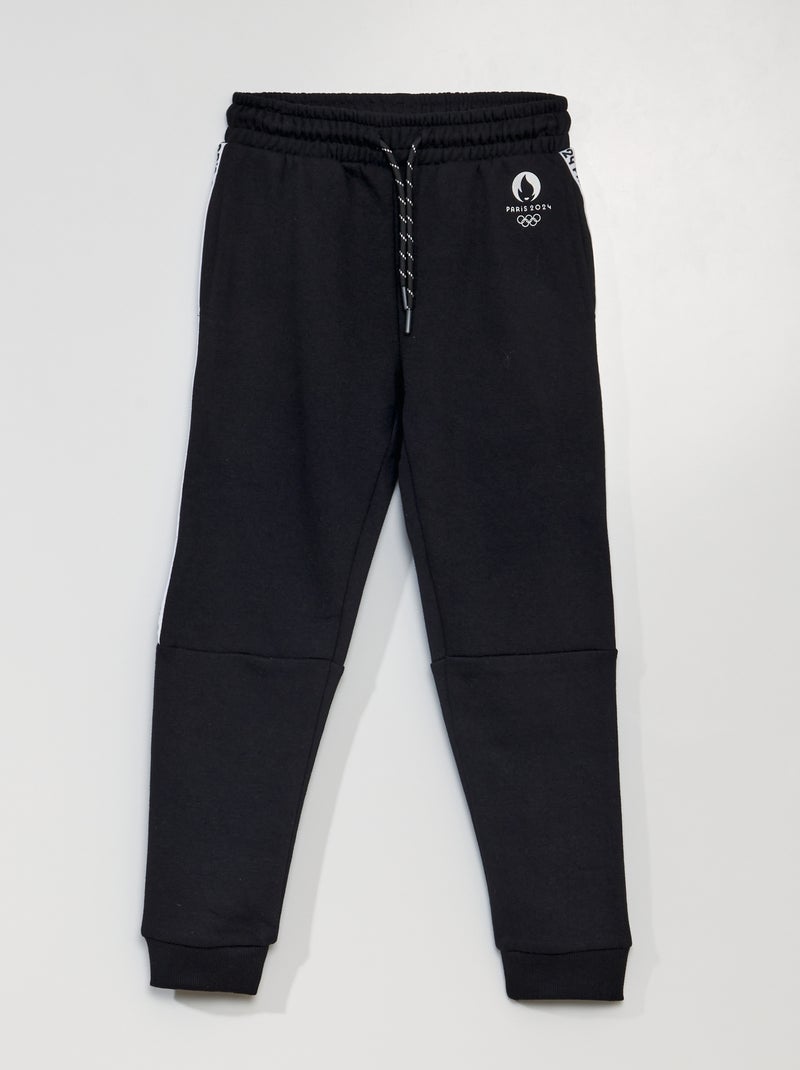 Pantalon de jogging - Paris 2024 Noir - Kiabi